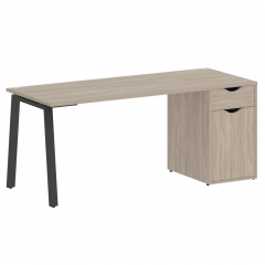 Home Office Стол письменный VR.SP-3-178.1.A Дуб аттик/Антрацит металл 1780*720*750