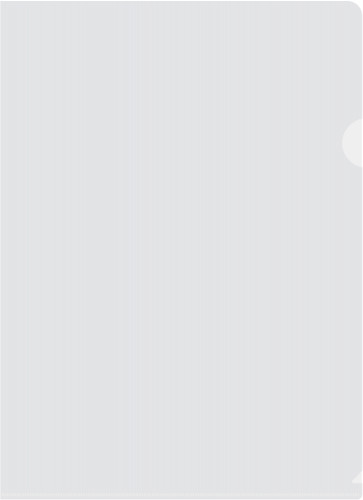 Папка-уголок Бюрократ -E310/1CLEAR A4 пластик 0.18мм прозрачный