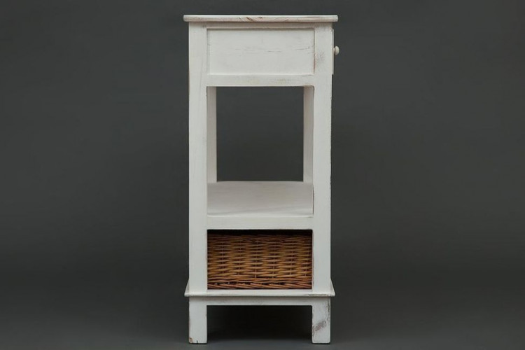 Комод с 3 корзинами и 3 ящиками Secret De Maison OISELET 6 (mod. HX16-005NS ), paulownia, мдф, 108x40x85см, butter white (слоновая кость)