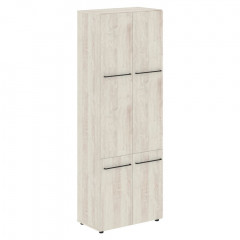 Шкаф с глухими средними и малыми дверьми LHC 80.3 Сосна Эдмонт 800х430х2253 LOFTIS