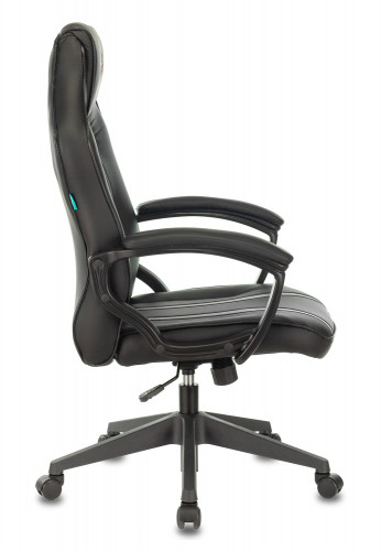 Кресло игровое Zombie A3 черный эко.кожа крестов. пластик