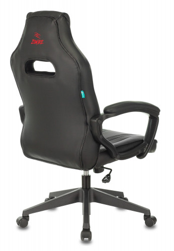 Кресло игровое Zombie A3 черный эко.кожа крестов. пластик