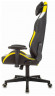 Кресло игровое Zombie HERO CYBERZONE PRO черный/желтый эко.кожа с подголов. крестов. пластик