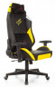 Кресло игровое Zombie HERO CYBERZONE PRO черный/желтый эко.кожа с подголов. крестов. пластик