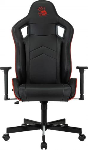 Кресло игровое A4Tech Bloody GC-840 черный сиденье черный эко.кожа с подголов. крестов. металл черный пластик черный