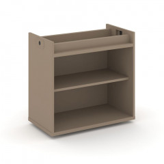 Estetica Тумба опорная - открытая ES.TON-1 Латте/Латте металл 750*406*725