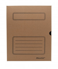 Короб архивный Silwerhof КА-150БУРЫЙ микрогофрокартон корешок 150мм 260x325x150мм бурый