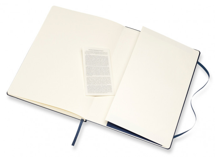 Блокнот для рисования Moleskine ART SKETCHBOOK ARTBF832B20 A4 96стр. твердая обложка синий сапфир