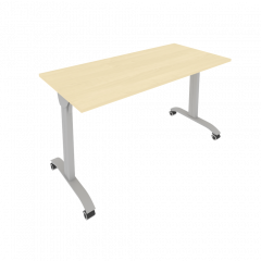 Mobile System Стол складной мобильный СМ-5 Клён/Тёмно-серый металл 1400*650*757