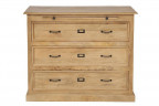 Комод с 3 ящиками Secret De Maison ACADEMY, дерево манго, 86х105х45см, натуральный (natural)