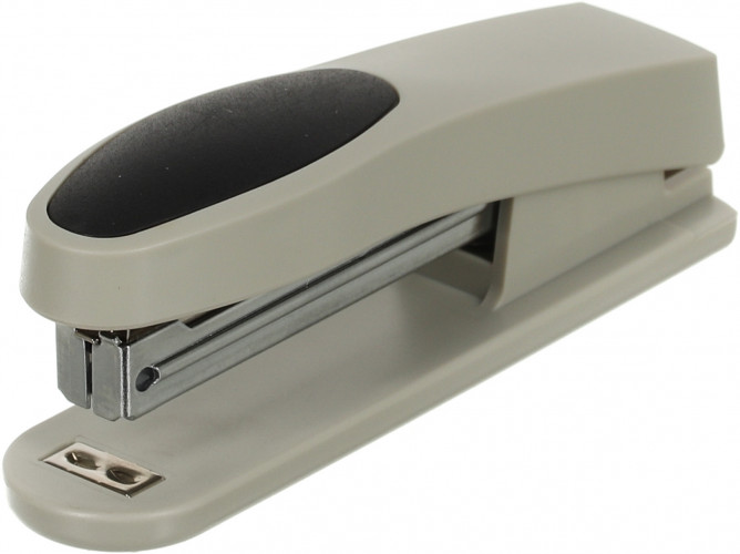 Степлер Kw-Trio 05330l/gray Trio N10 (10листов) светло-серый 100скоб