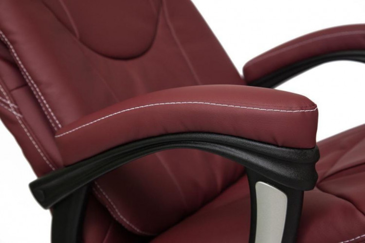 Кресло COMFORT, кож/зам, бордо, 36-7