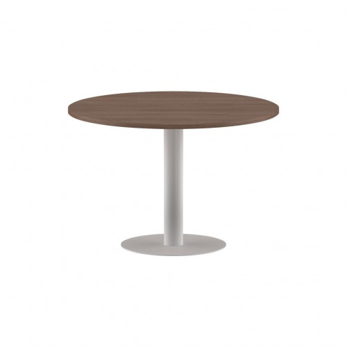 Конференц стол ПРГ-100 Ясень Шимо/Белый D1000х750