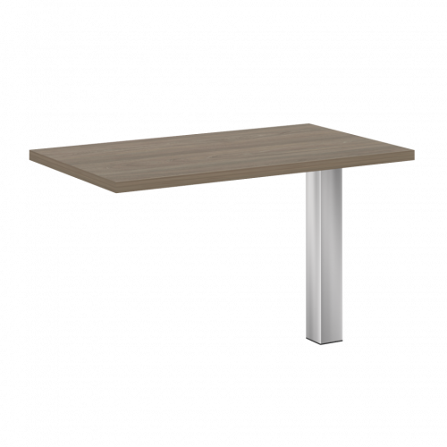 Yalta Брифинг-приставка M-LT.BR-2 Вяз/Нерж. сталь 1200*700*750