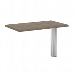 Yalta Брифинг-приставка M-LT.BR-2 Вяз/Нерж. сталь 1200*700*750