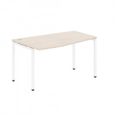 Стол эргономичный XSCT 149(L) Бук Тиара/Белый 1400х900х750 XTEN-S