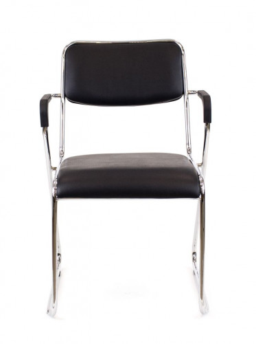 Кресло Everprof Fix Plus Chrome Экокожа Черный