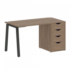 Home Office Стол письменный VR.SP-3-138.4.A Дуб аризона/Антрацит металл 1380*720*750
