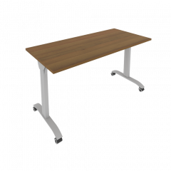 Mobile System Стол складной мобильный СМ-5 Орех/Тёмно-серый металл 1400*650*757