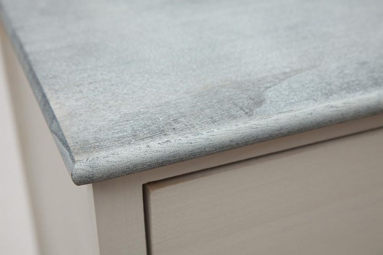 Комод с 3 ящиками Secret De Maison LAVANDES ( mod. HX16-010NS ), paulownia, мдф, 90x45x86см, butter white (слоновая кость)