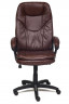 Кресло COMFORT, кож/зам, коричневый, 2 TONE