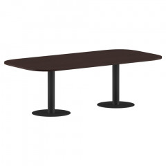 Конференц стол ПРГ-8 Венге Магия/Антрацит 3600х1200х750