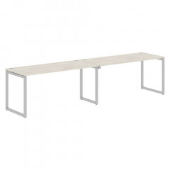 Стол 2-х местный XQWST 3270 Сосна Эдмонт/Алюминий 3206х700х750 XTEN-Q