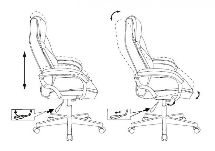 Кресло игровое Zombie HERO CYBERZONE черный/желтый эко.кожа с подголов. крестов. пластик