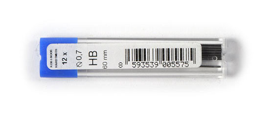 Грифель Koh-I-Noor 4162 41620HB007PKRU 0.7мм HB туба