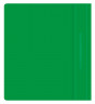 Папка-скоросшиватель Бюрократ Люкс -PSL20A5GRN A5 прозрач.верх.лист пластик зеленый 0.14/0.18
