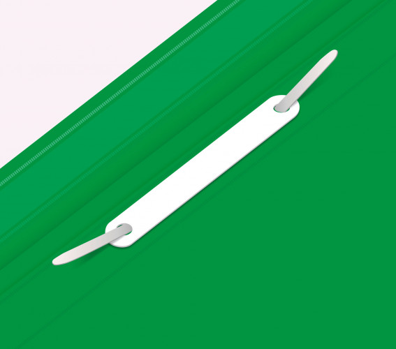 Папка-скоросшиватель Бюрократ Люкс -PSL20A5GRN A5 прозрач.верх.лист пластик зеленый 0.14/0.18