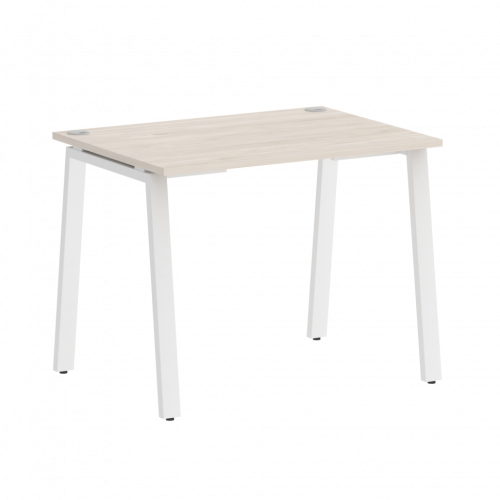Home Office Стол письменный VR.SP-3-98.A Денвер светлый/Белый металл 980*720*750