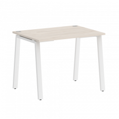 Home Office Стол письменный VR.SP-3-98.A Денвер светлый/Белый металл 980*720*750