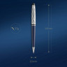 Ручка шариков. Waterman Expert L`Essence du Bleu (CW2166466) LaqBlue CT M син. черн. подар.кор.