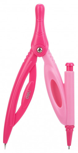 Циркуль Deli EG20002 в компл.:набор грифелей