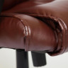 Кресло BERGAMO, кож/зам, коричневый, 2 TONE