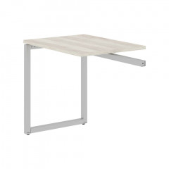 Брифинг приставка XQB 860 Сосна Эдмонт/Алюминий 800х600х750 XTEN-Q