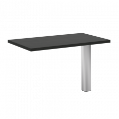 Yalta Брифинг-приставка M-LT.BR-2 Суар тёмный/Нерж. сталь 1200*700*750