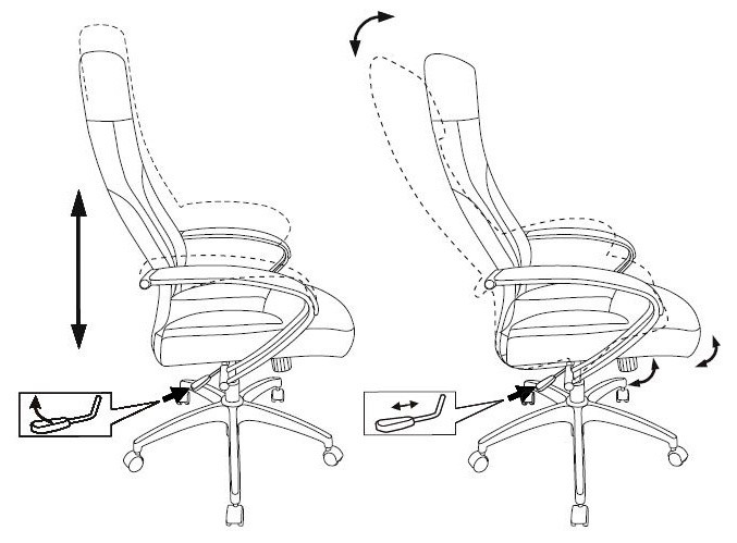 Кресло руководителя Бюрократ CH-608Fabric темно-синий Velvet 29 крестов. пластик