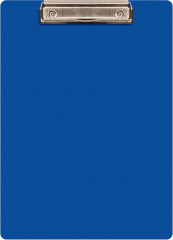 Папка-планшет Buro -PD6003/BLUE A4 пластик 1мм синий