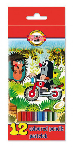 Карандаши цв. Koh-I-Noor Mole 3652 3652012026KSRV шестигран. 12цв. коробка/европод.