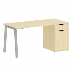 Home Office Стол письменный VR.SP-3-158.1.A Клён/Серый металл 1580*720*750