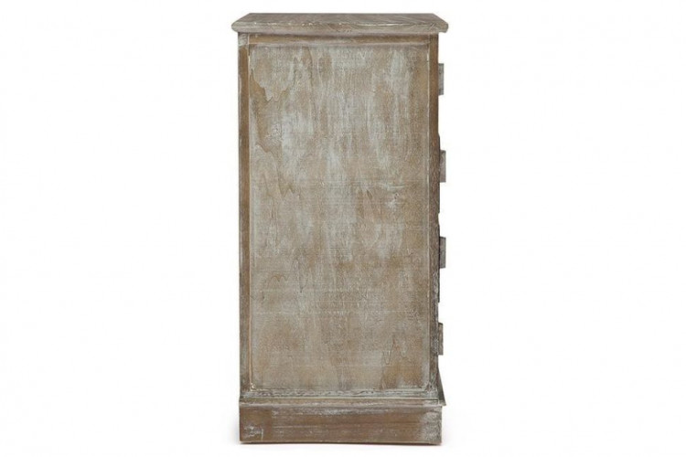 Комод с 5 ящиками  Secret De Maison AMOUR ( mod. HX16-004NS ), paulownia, мдф, 74x38x74см, Натуральный Антик