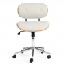 Кресло CRAFT, натуральный, кож/зам белый