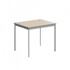 Стол письменный СП-1S Клен/Алюминий 900х720х755. IMAGO-S