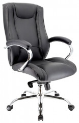 Кресло Everprof King LB M Экокожа Черный