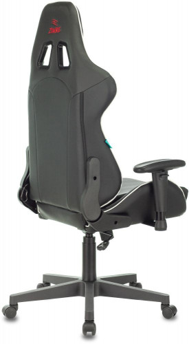 Кресло игровое Zombie Z4 черный/синий эко.кожа крестов. пластик