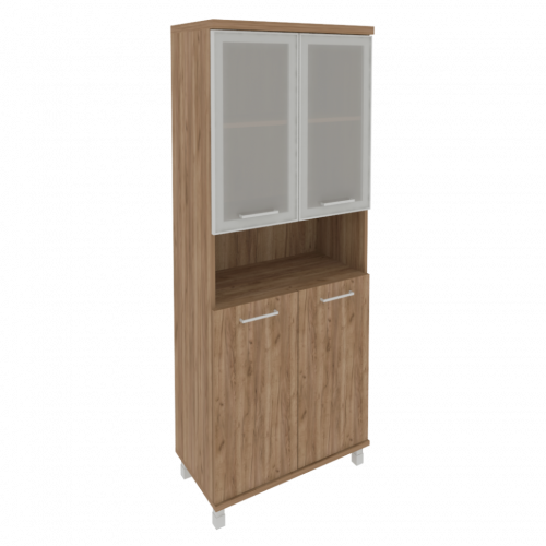 First Шкаф высокий широкий KST-1.4 R Дуб табак 801*432*2060