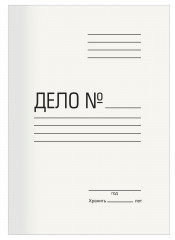 Папка-обложка Silwerhof ПО280 картон 0.5мм 280г/м2 белый