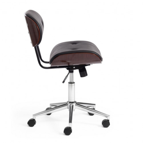 Кресло CRAFT, орех, кож/зам черный